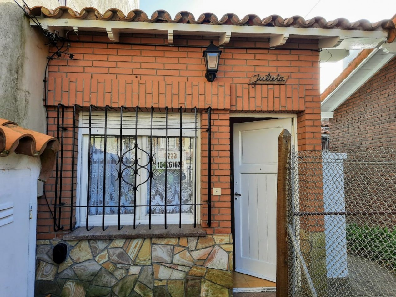 Vendo casa 2 ambientes 