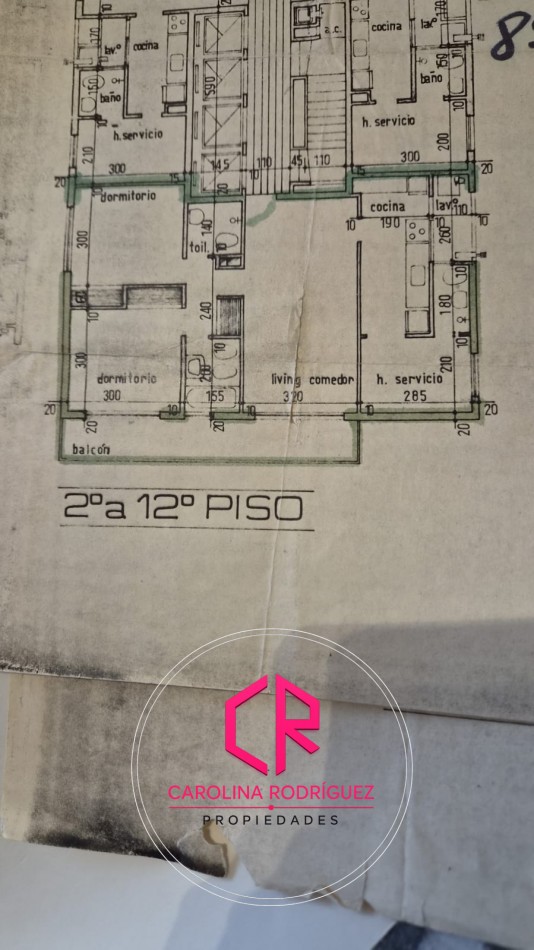 Departamento 3 amb con dependencia centrico 